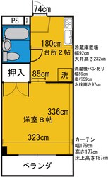 シャポニー五福の物件間取画像